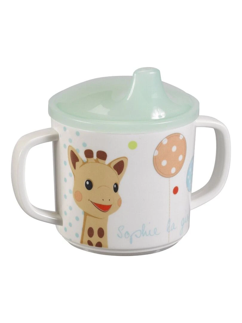 Coffret repas Sophie la girafe : Les ballons   Bleu