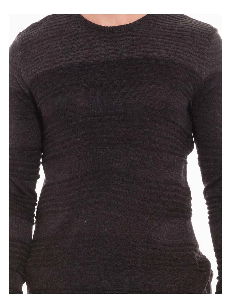 Pull col rond LAPAPE   Noir