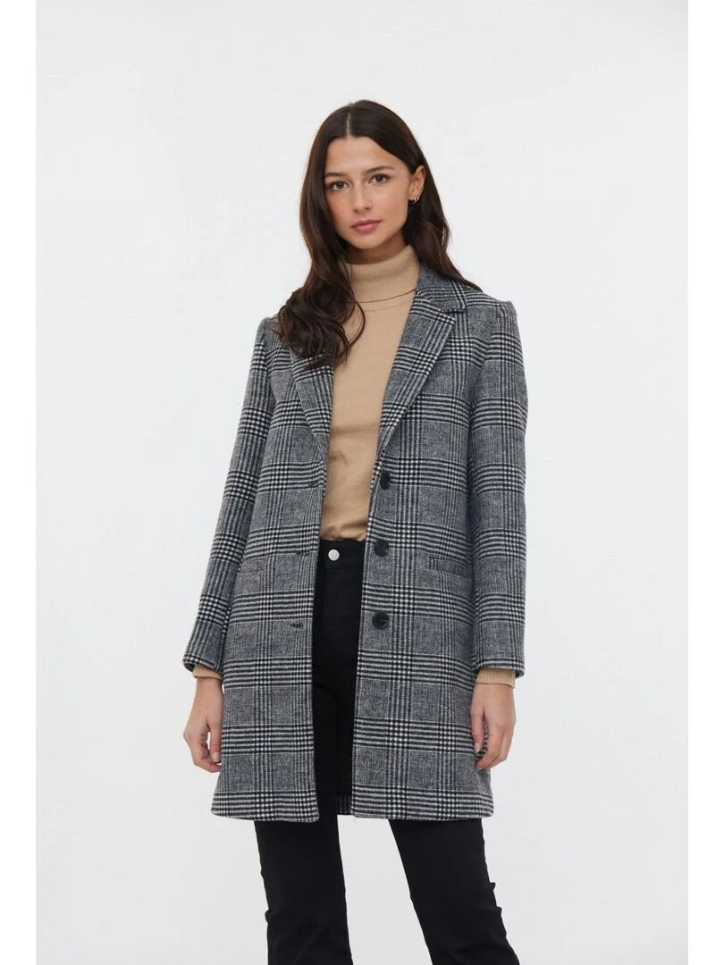 Lee Cooper Manteau manches longues polyester regular FIDA Blanc Noir