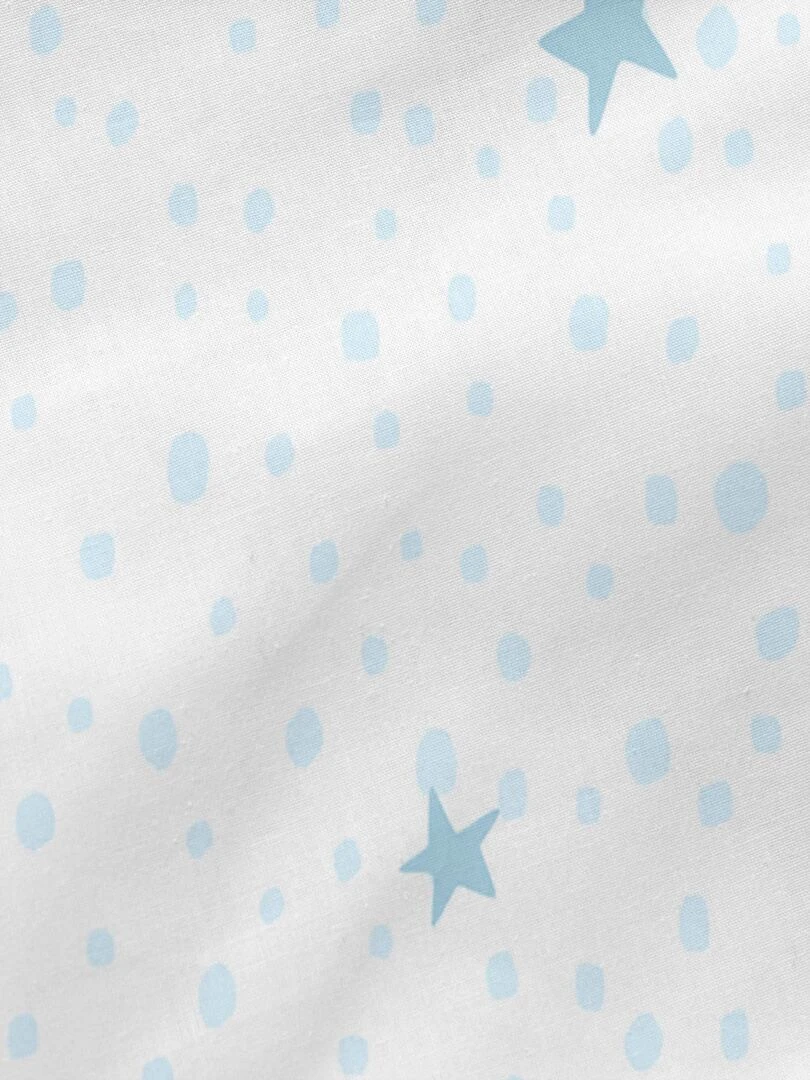 Coussin Little star "Happyfriday"   Bleu