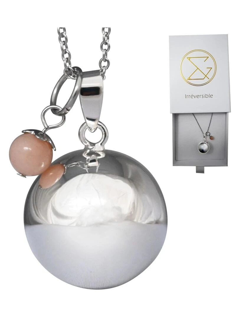 Bola de Grossesse lithothérapie   Pierre du soleil   Orange