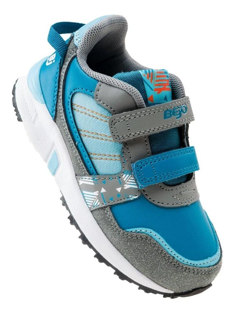 Bejo   Baskets RUNE   Gris Bleu