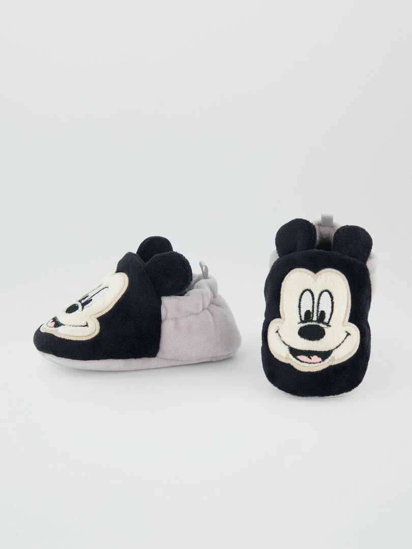 Chaussons fermés 'Disney'   Noir/gris