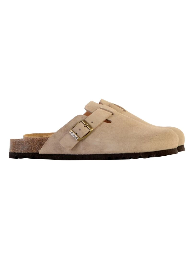 Mules Cuir Scholl Fae   Beige