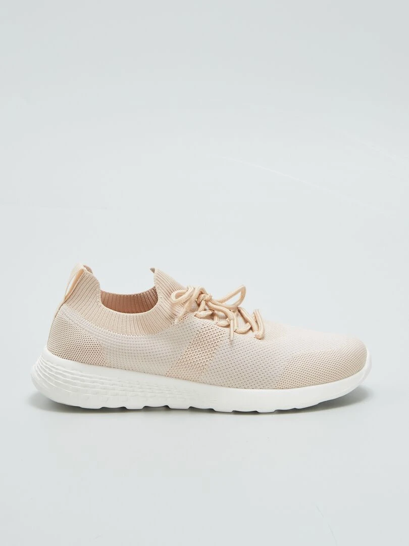 Baskets esprit running Rose
