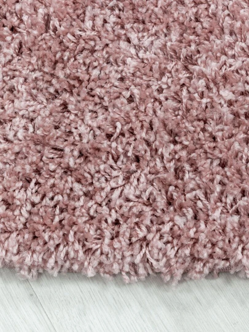 Tapis shaggy UNI I OEKO TEX®   Rose