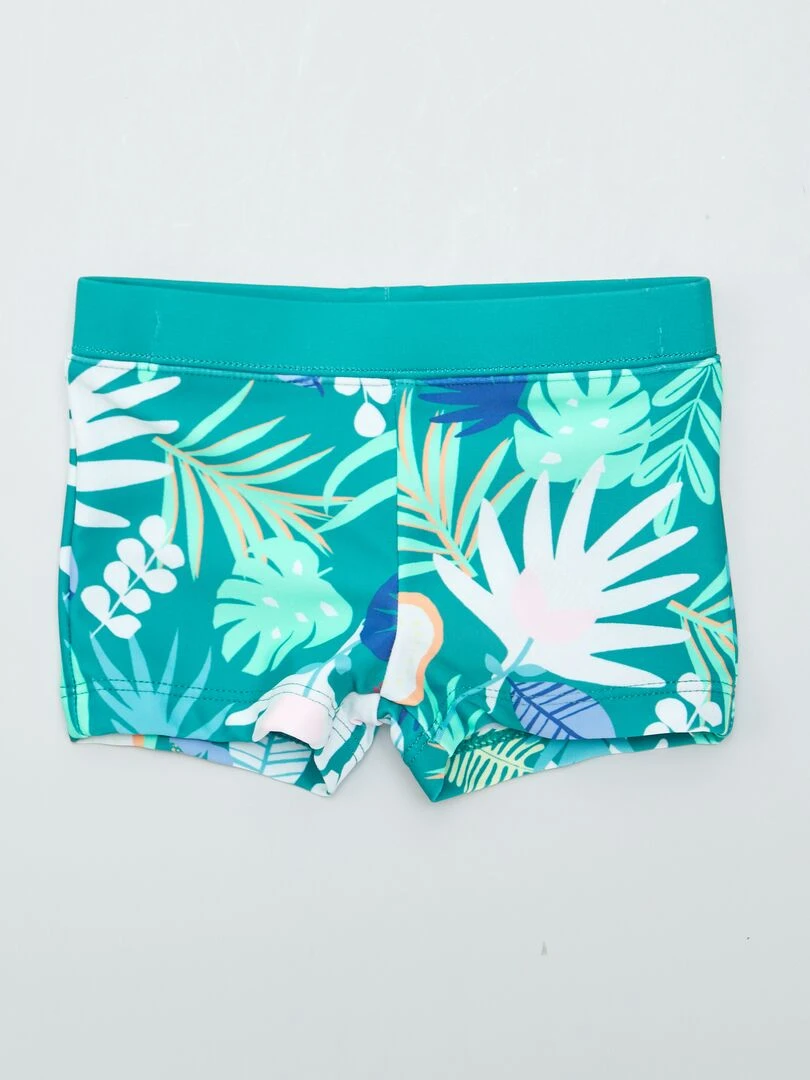 Lot de 2 boxers de bain Vert