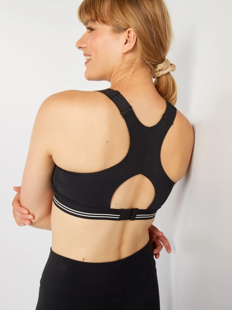 Brassière de sport noir