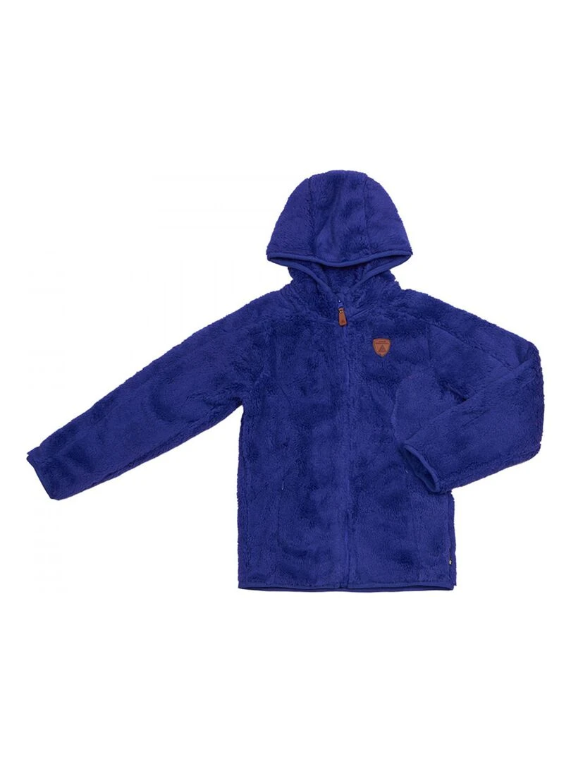 Blouson polaire fille GALANE PEAK MOUNTAIN Bleu