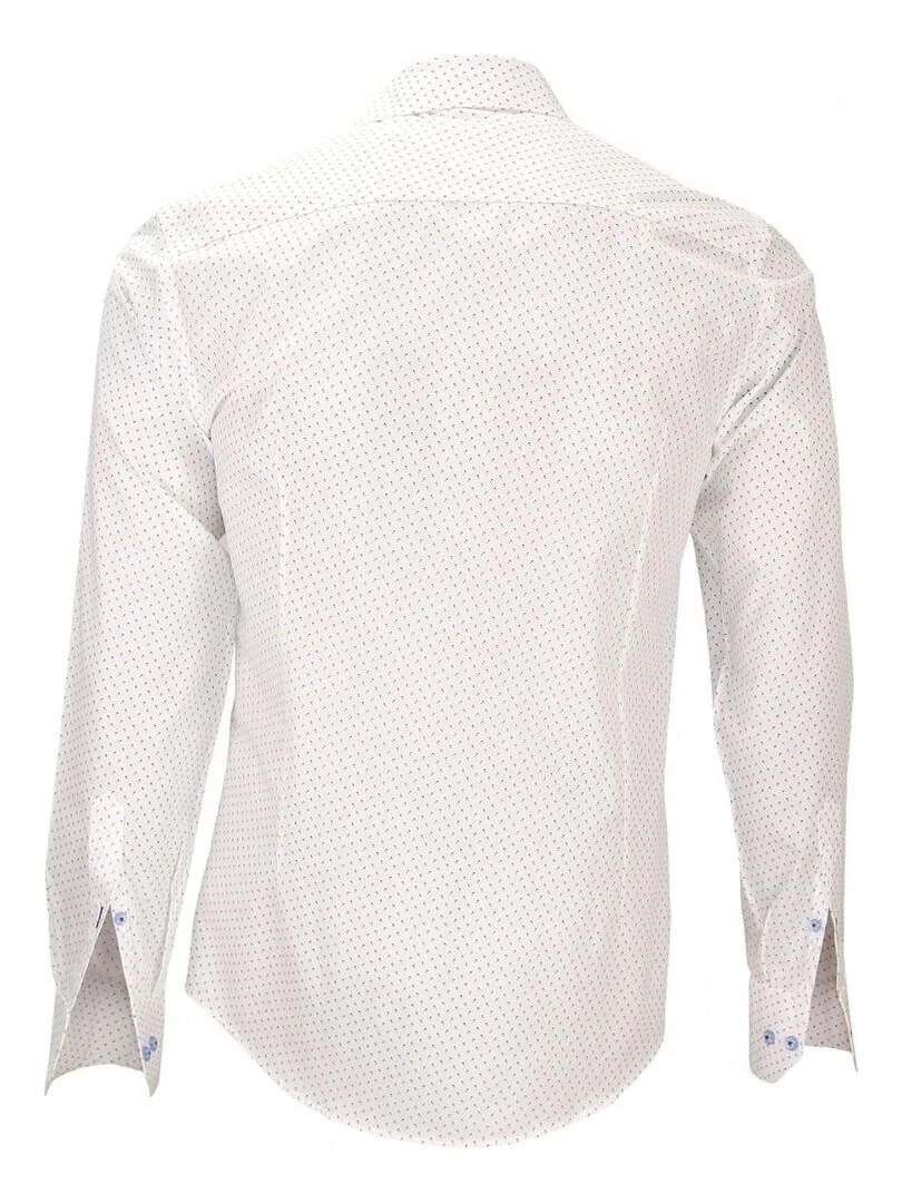 Chemise imprimée FIORI Blanc