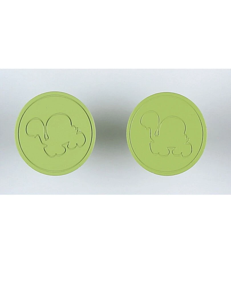 Poignees YVAN (2PIECES)   Vert