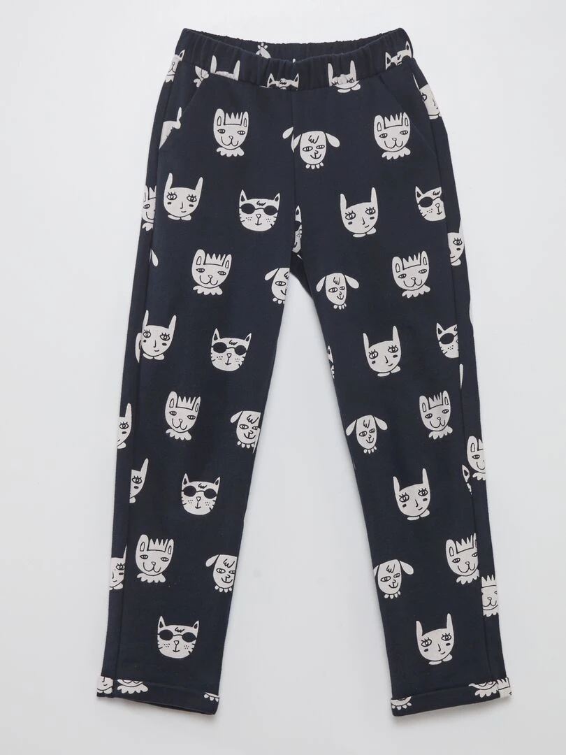 Pantalon en molleton X Little Bad Wolf   Noir