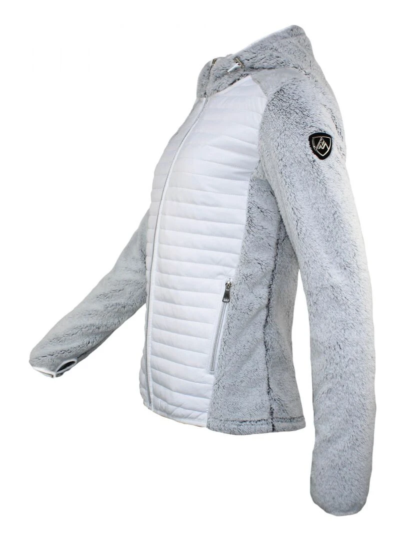 Blouson polaire femme ASTRE   Blanc
