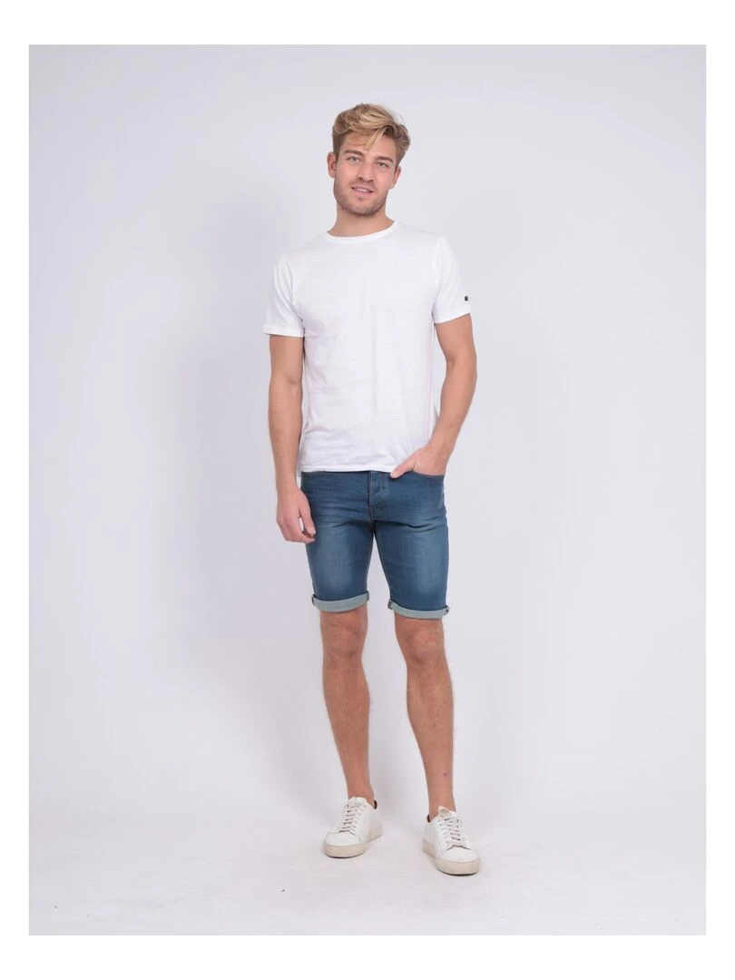 Bermuda en jean BLOOPY II   Bleu