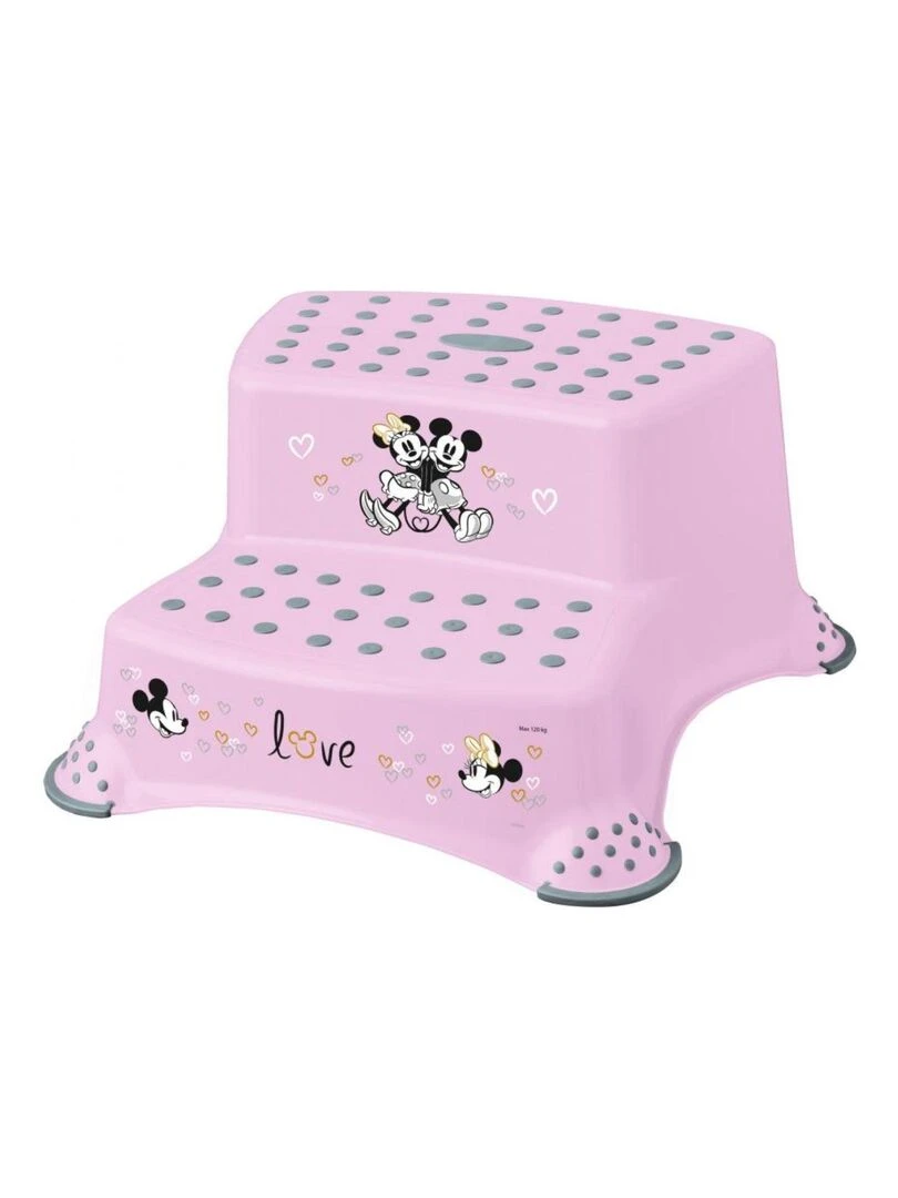 DOUBLE MARCHE PIEDS ANTIDERAPANT DISNEY "MINNIE" Rose