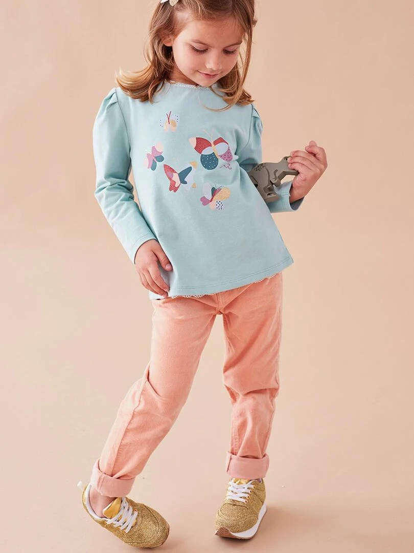 Pantalon en velours clair Noukie's Rose
