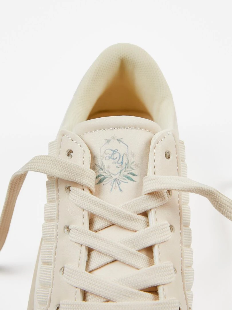 Baskets à Volants Fille  ALPINE LUXURY   Beige clair