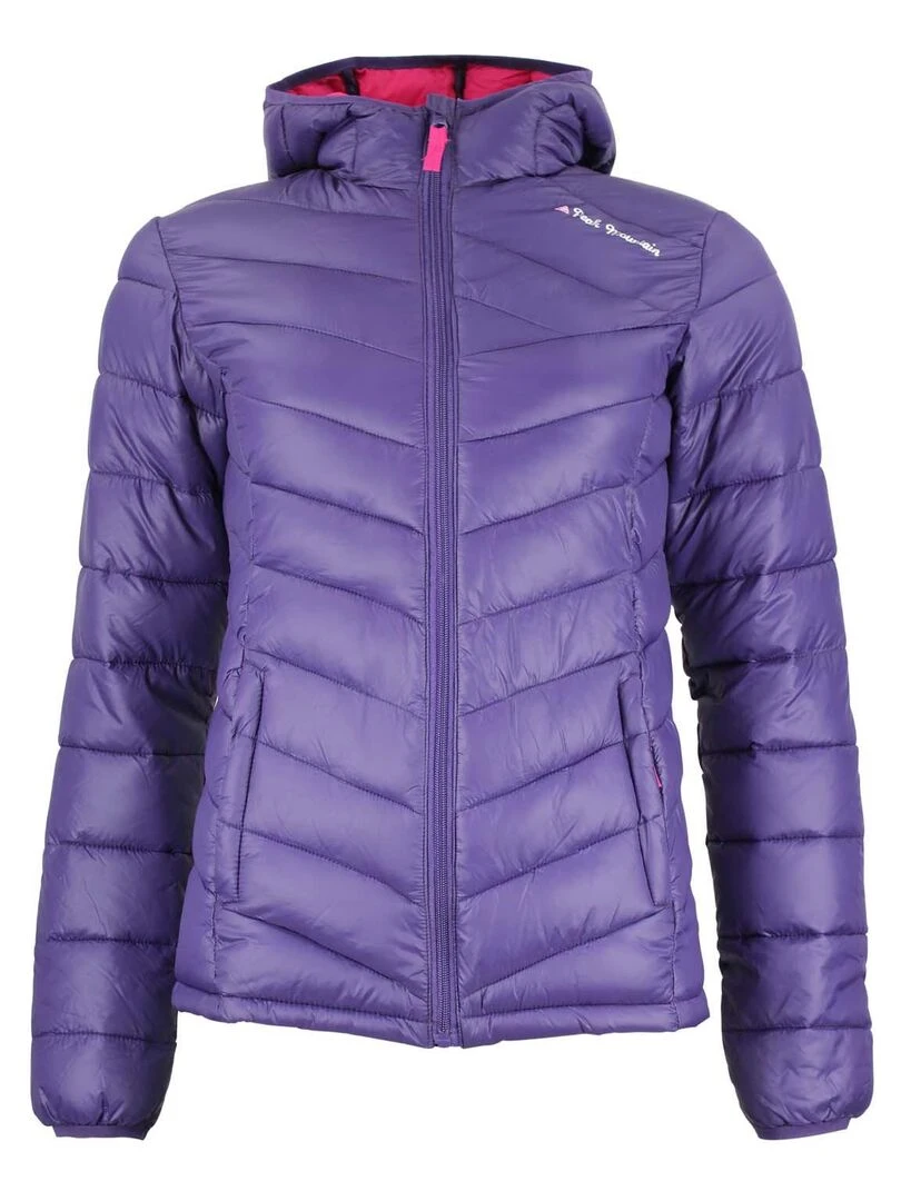 Doudoune fine fille GANSEO PEAK MOUNTAIN Violet