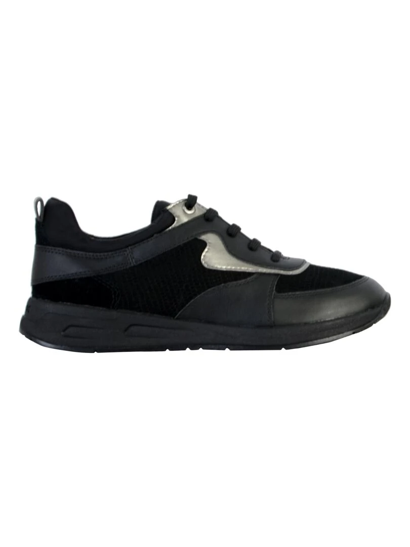 Basket Cuir Geox Bulmya* Noir