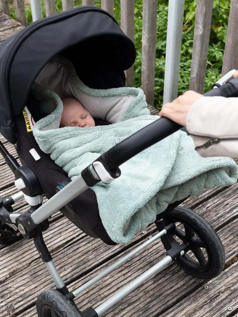 Bemini Nid d'ange BISIDE ouatiné Pady softy et jersey   Vert sapin