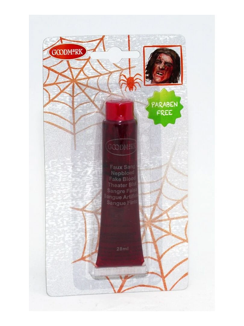 Tube De Faux Sang Contenance 28 Ml N/A