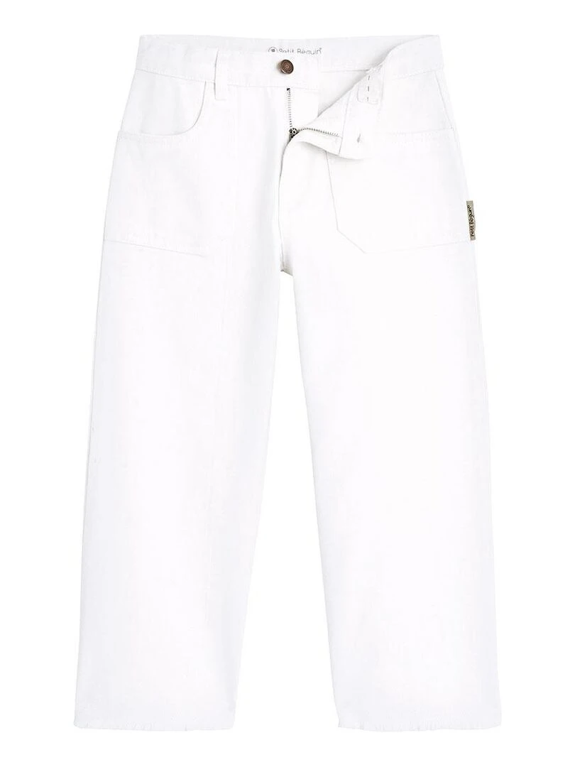 Pantalon enfant Minaouet   Blanc