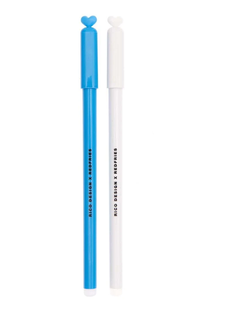 2 stylos gel   noir   N/A