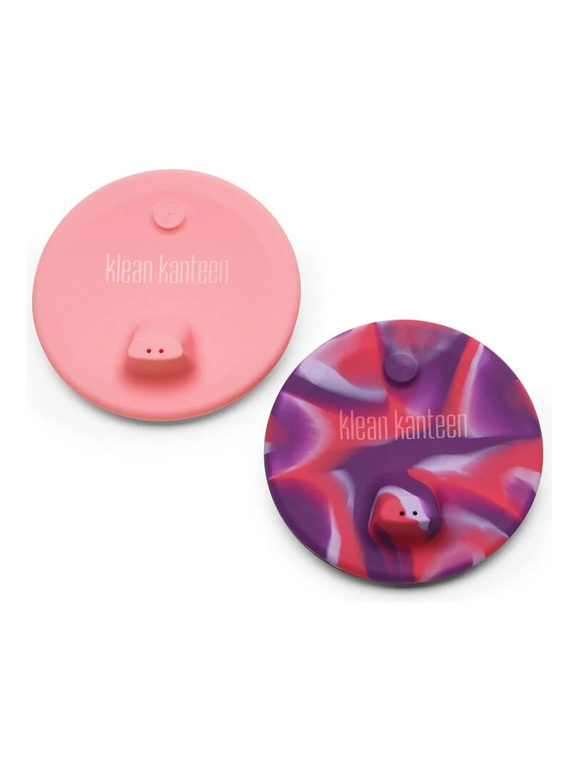 Set de 2 couvercles à bec verseur Pink Tie Dye Multicolore