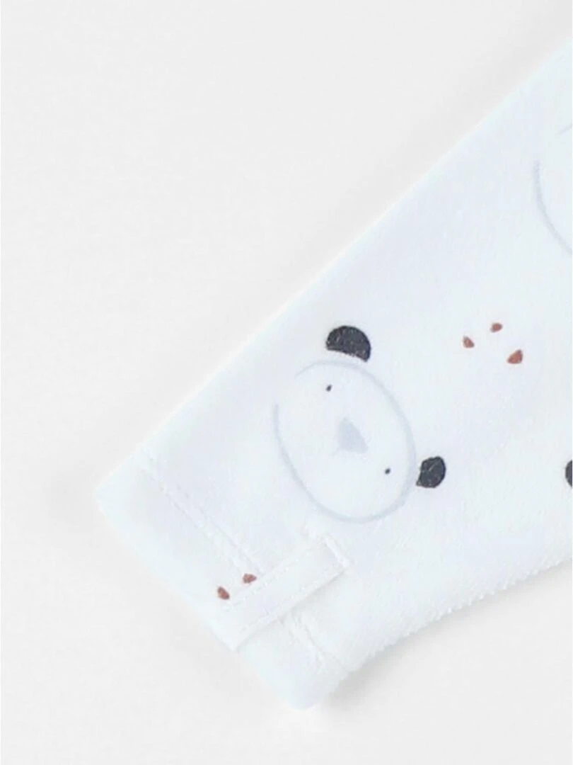 Pyjama dors bien en jersey   Noukie's   Blanc