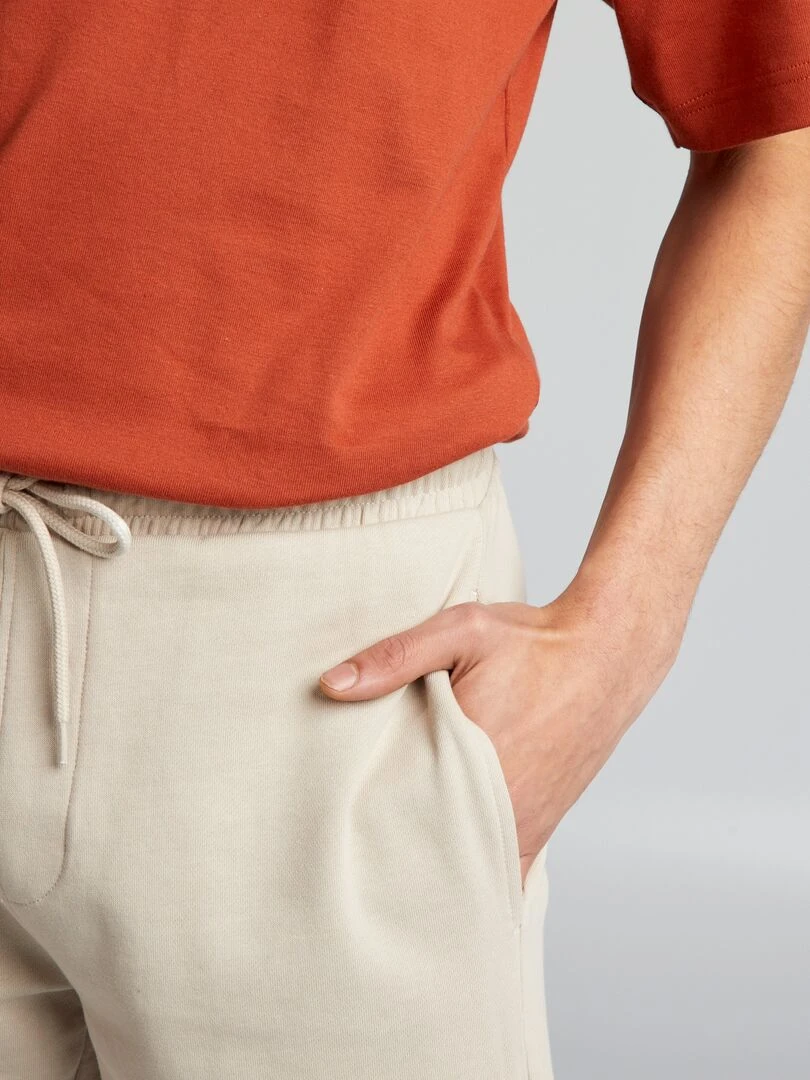 T shirt 'One Piece' à col rond avec imprimé   jaune