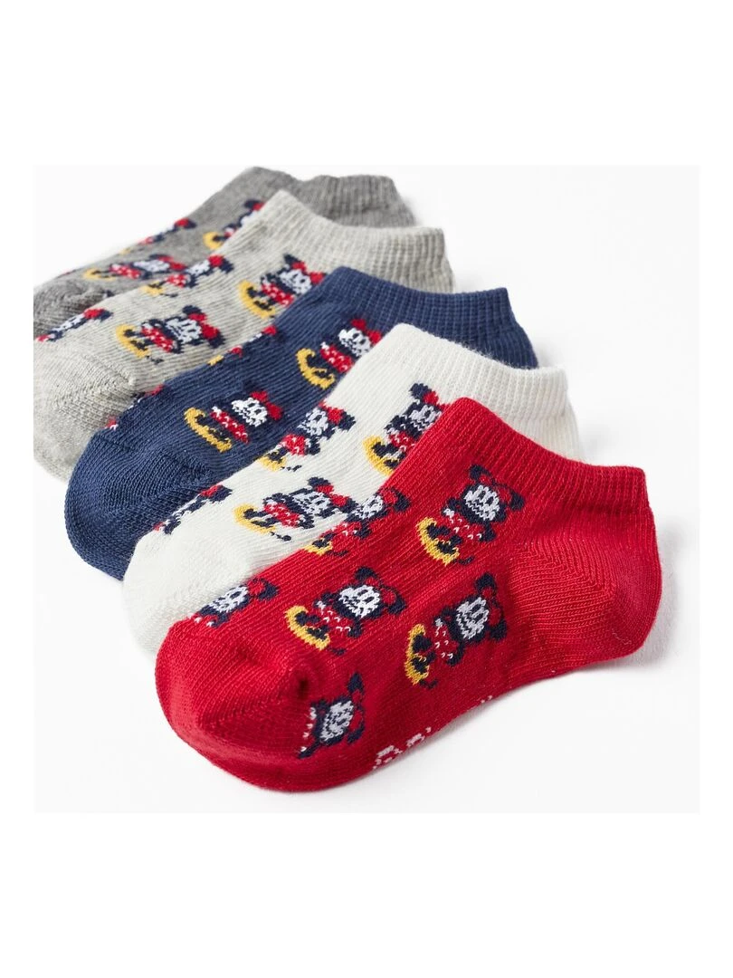 Pack 5 Paires de Chaussettes Courtes pour Bébé Fille 'Minnie' MINNIE Multicolore