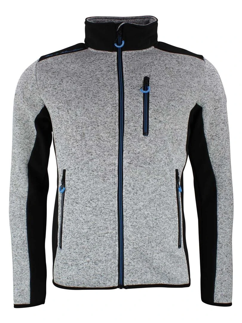 Blouson polaire homme CEVIRA PEAK MOUNTAIN Gris