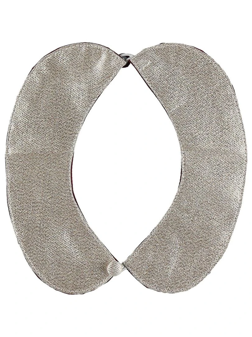 Col claudine réversible lurex Noukie's Gris