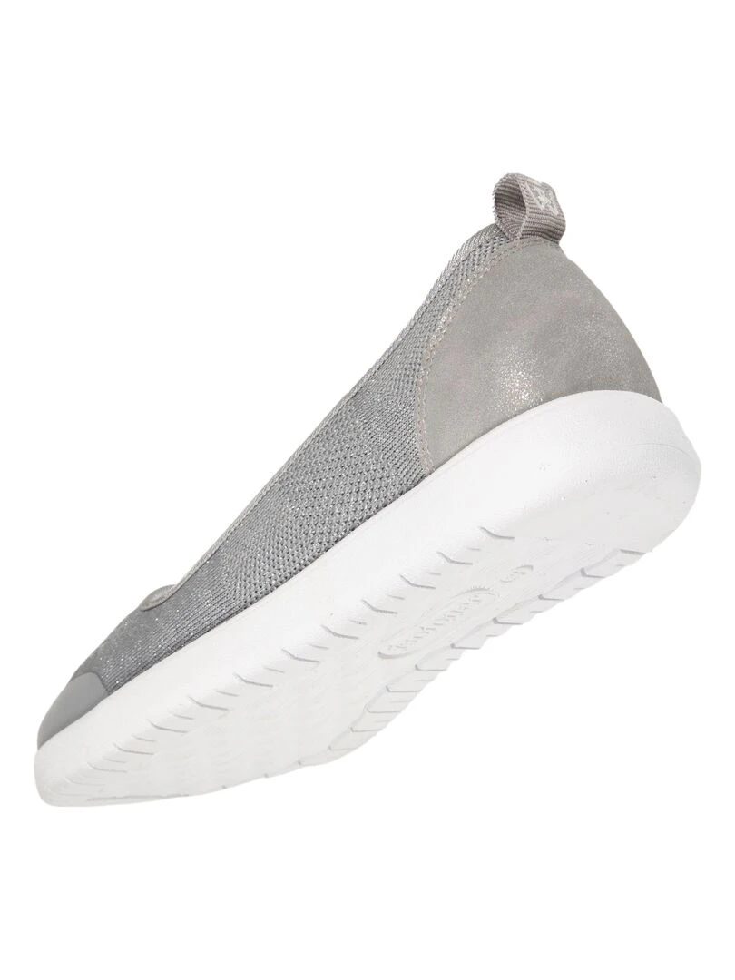 Ballerines Femme slip on Gris   Gris Gris