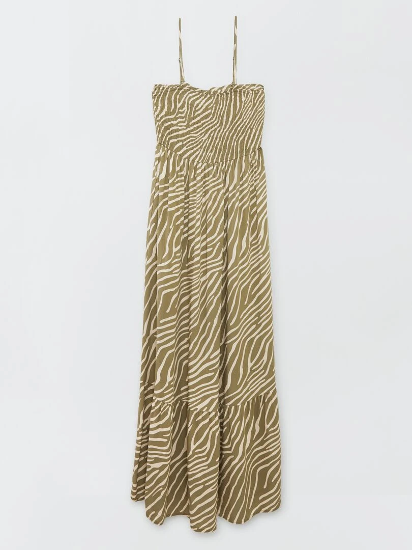 Robe longue 'JDY' Kaki