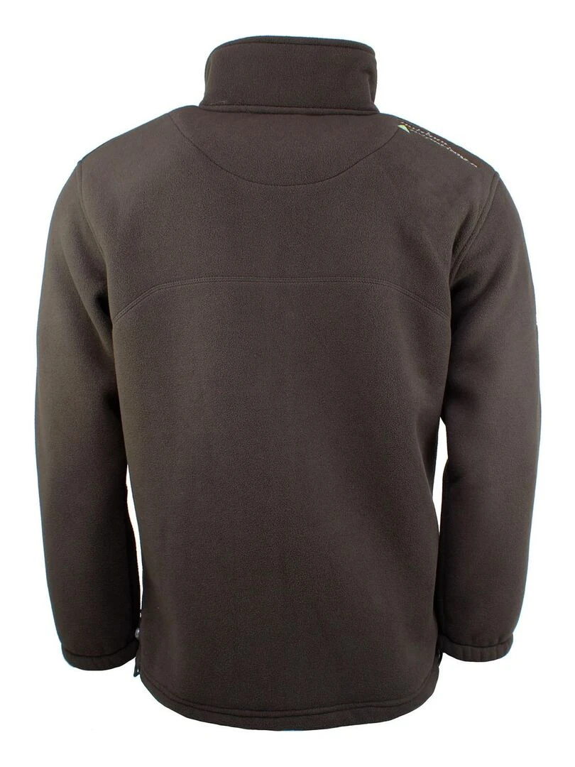 Blouson polaire homme CIK PEAK MOUNTAIN Marron