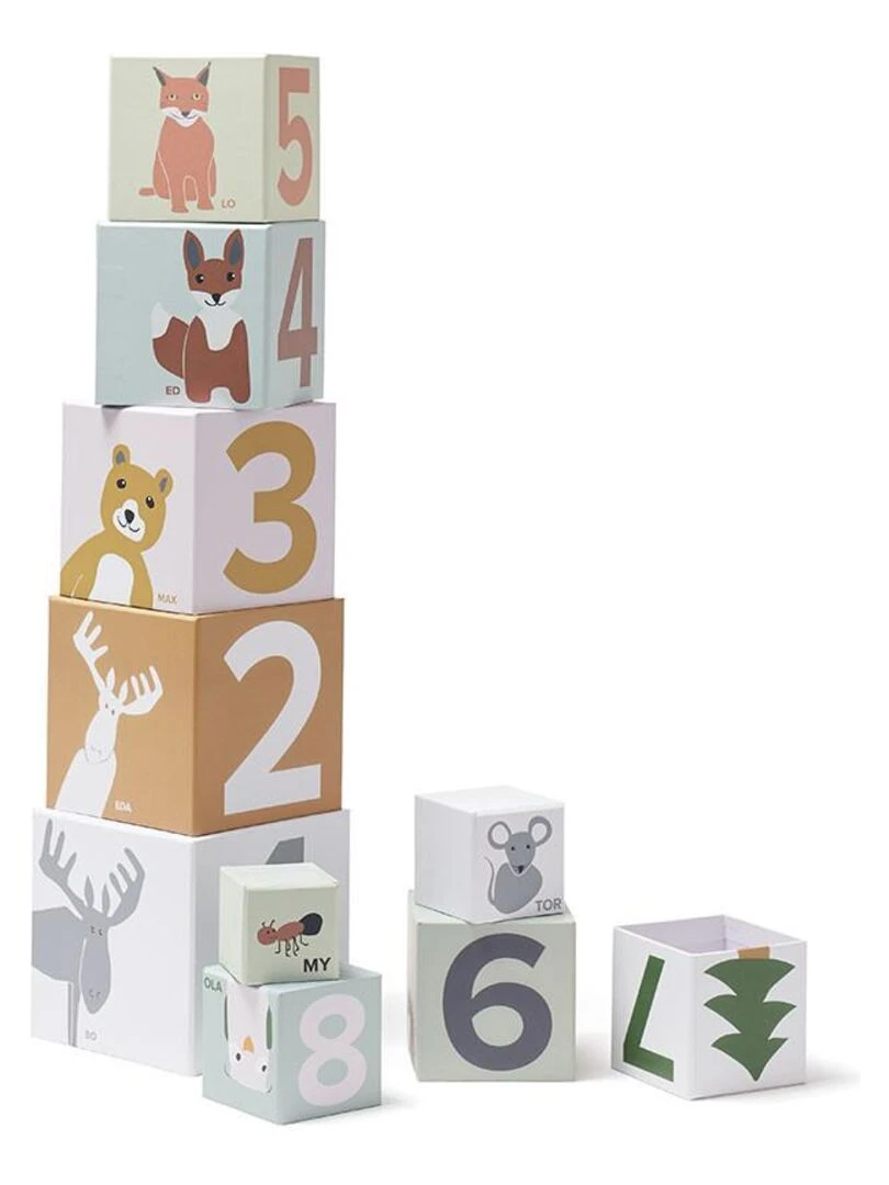 Cubes carton 1 à 10 Edvin   Kids Concept   N/A