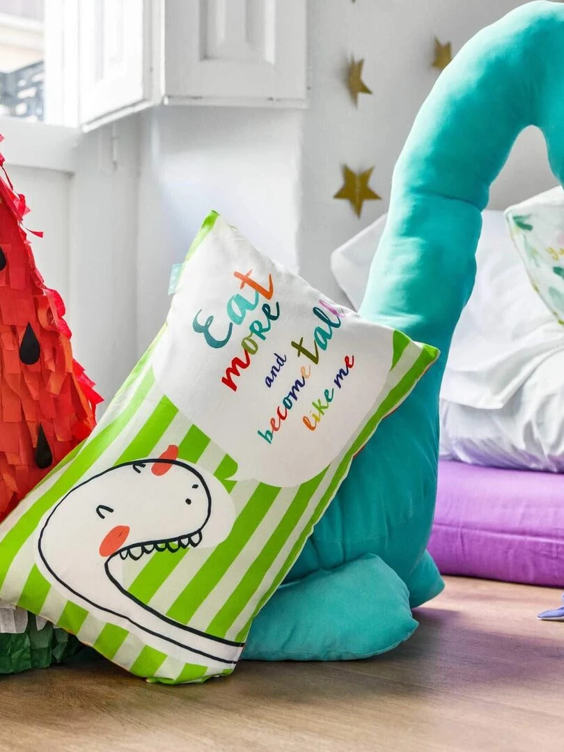 Housse de coussin My friend "Happyfriday"   Blanc