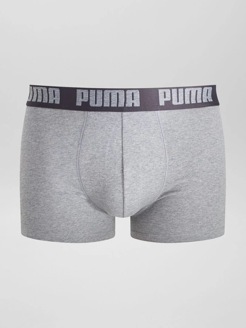 Boxers 'Puma'   Lot de 4   Blanc/gris/noir
