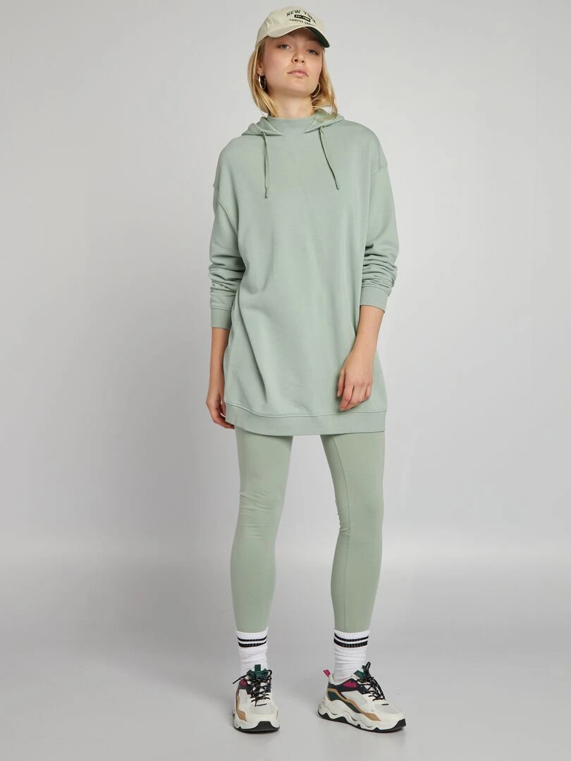 Sweat léger à capuche Vert