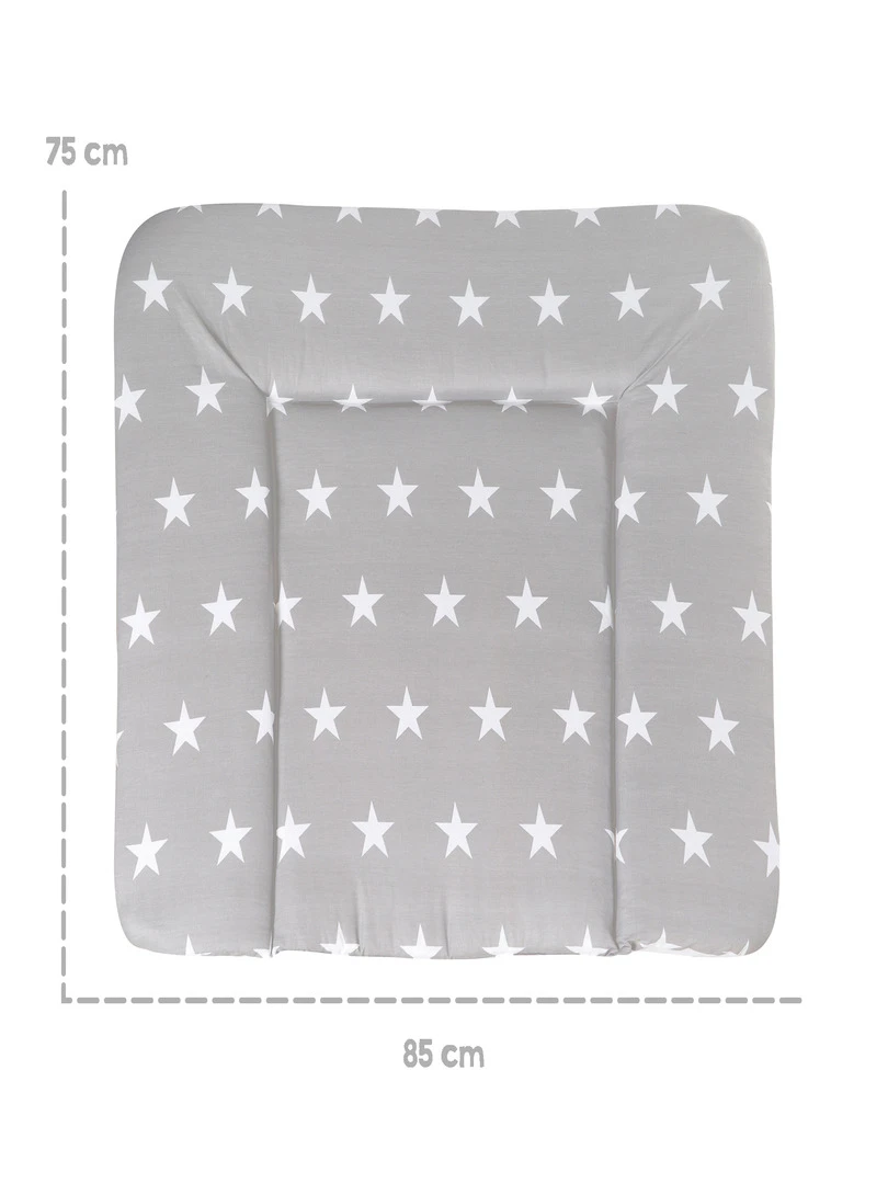 ROBA Matelas À Langer "Little Stars" 85x75 Revêtu De PU Gris