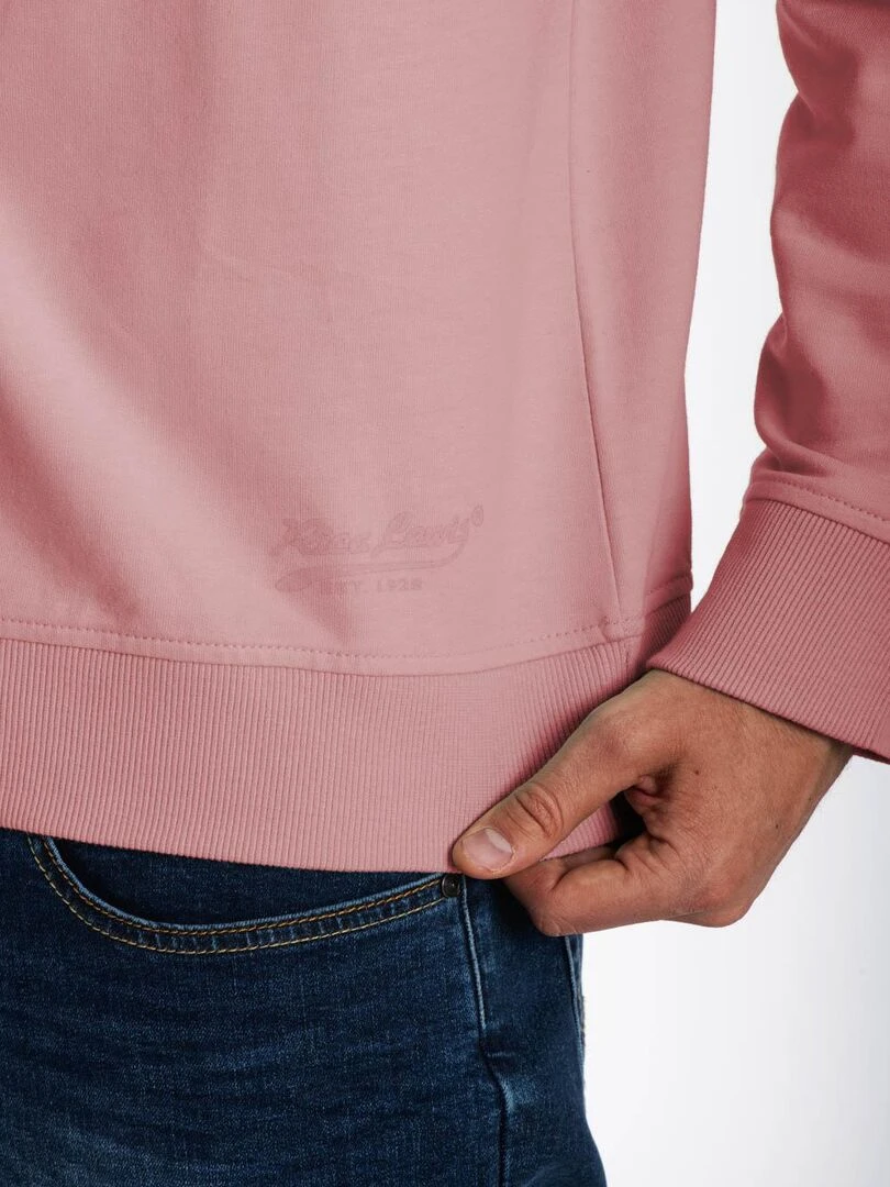 Sweat à col rond MEDARD 'Rica Lewis'   Rose
