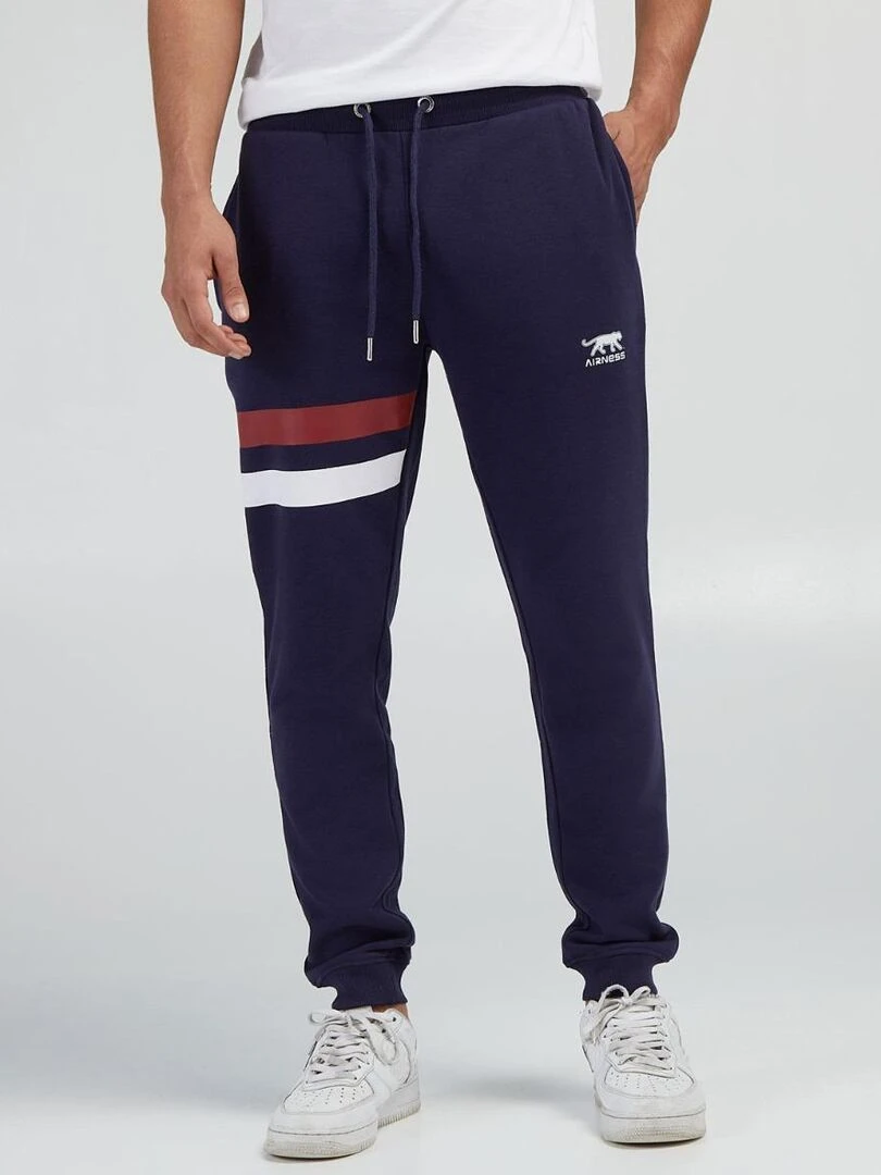 PANTALON TRICOLORE Airness Bleu marine