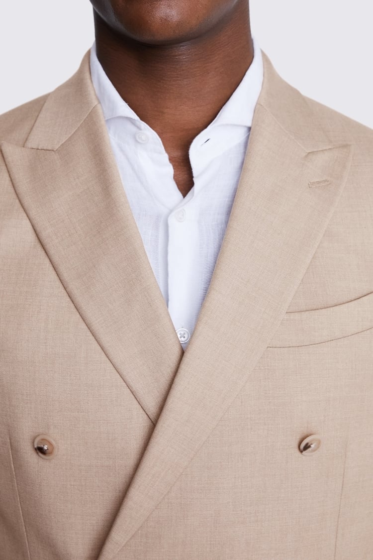 Tailored Fit Blonde Camel Jacket    Buy Online at Moss