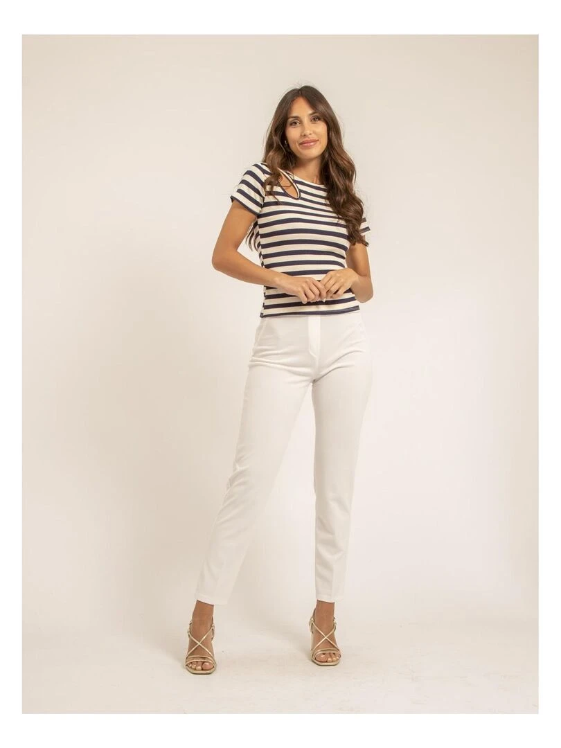 T shirt rayures FEDERINE   Bleu marine