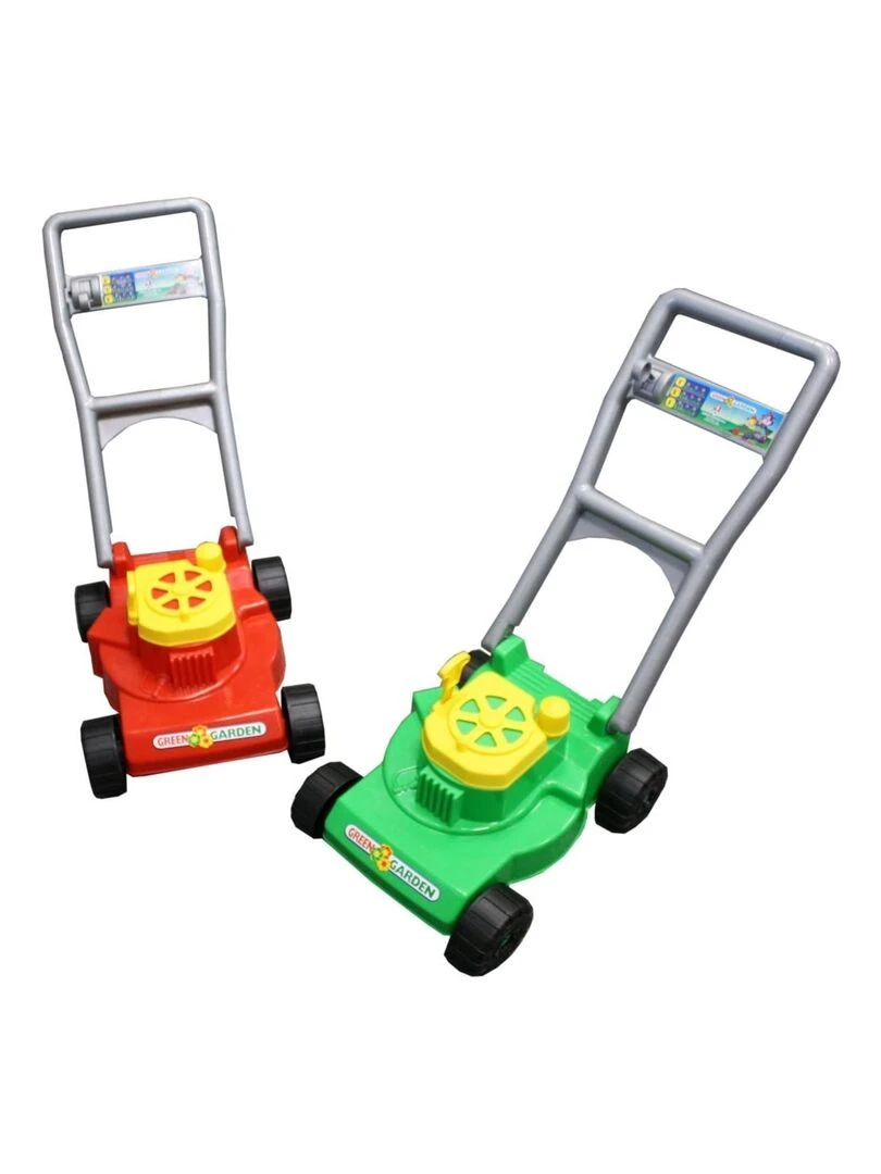 Assortiment de tondeuses à gazon. Rouge ou verte   N/A