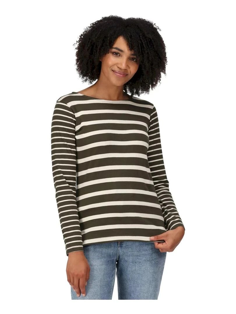 Regatta   T shirt FARIDA   Noir Kaki