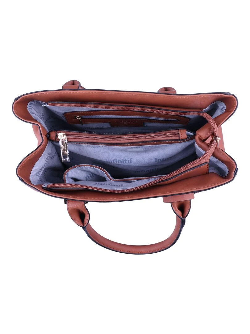 INFINITIF   SAC A MAIN JONQUILLE   Marron