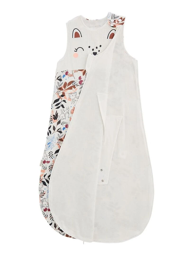 Gigoteuse d'été en gaze de coton Imany   Ecru