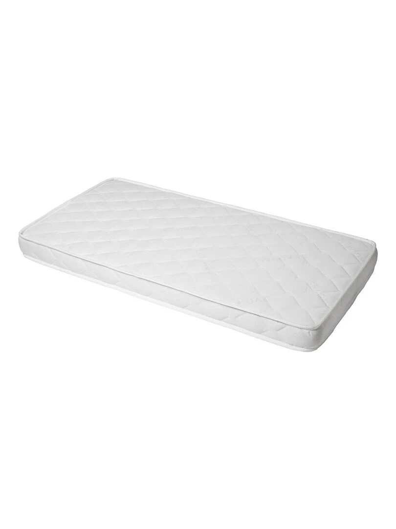 Matelas bébé Eco Marin 70x140 cm   24 kg/m3   Blanc
